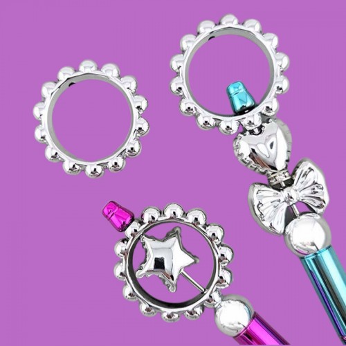 비즈팡 [BG-3-04]볼꾸파츠 메탈링프레임 42mm (내경3mm) ,1개