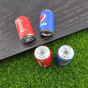 비즈팡 [BG-4-62]볼꾸파츠 아크릴 캔음료수 통과형 12x120mm (내경2.8mm) 볼꾸비즈 키링용 ,1개